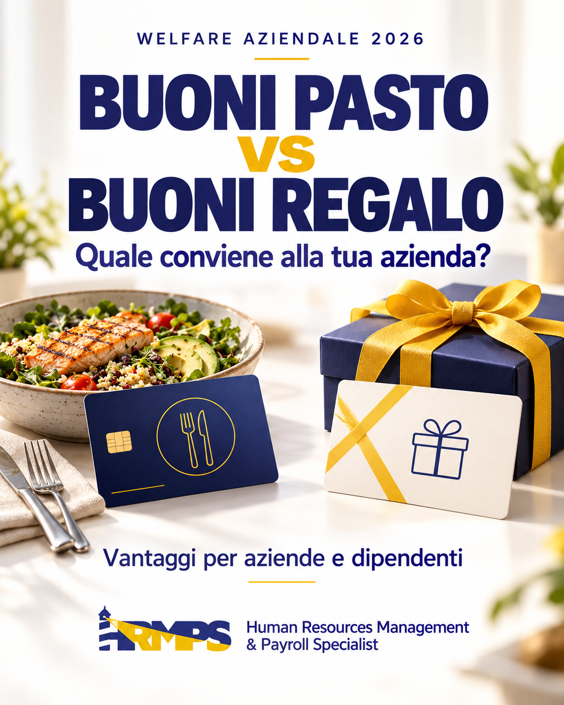 Buoni pasto e buoni regalo