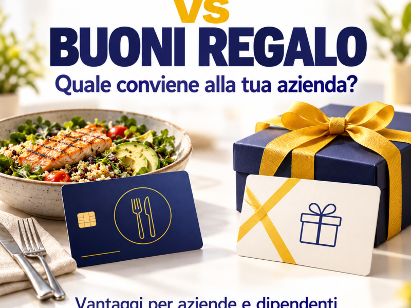 Buoni pasto e buoni regalo